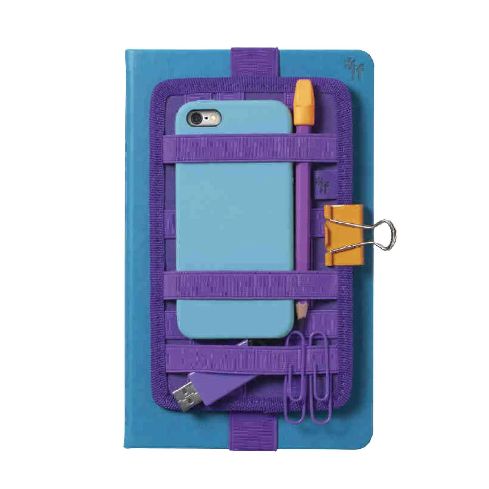 Bookaroo Notebook Tidy - Purple