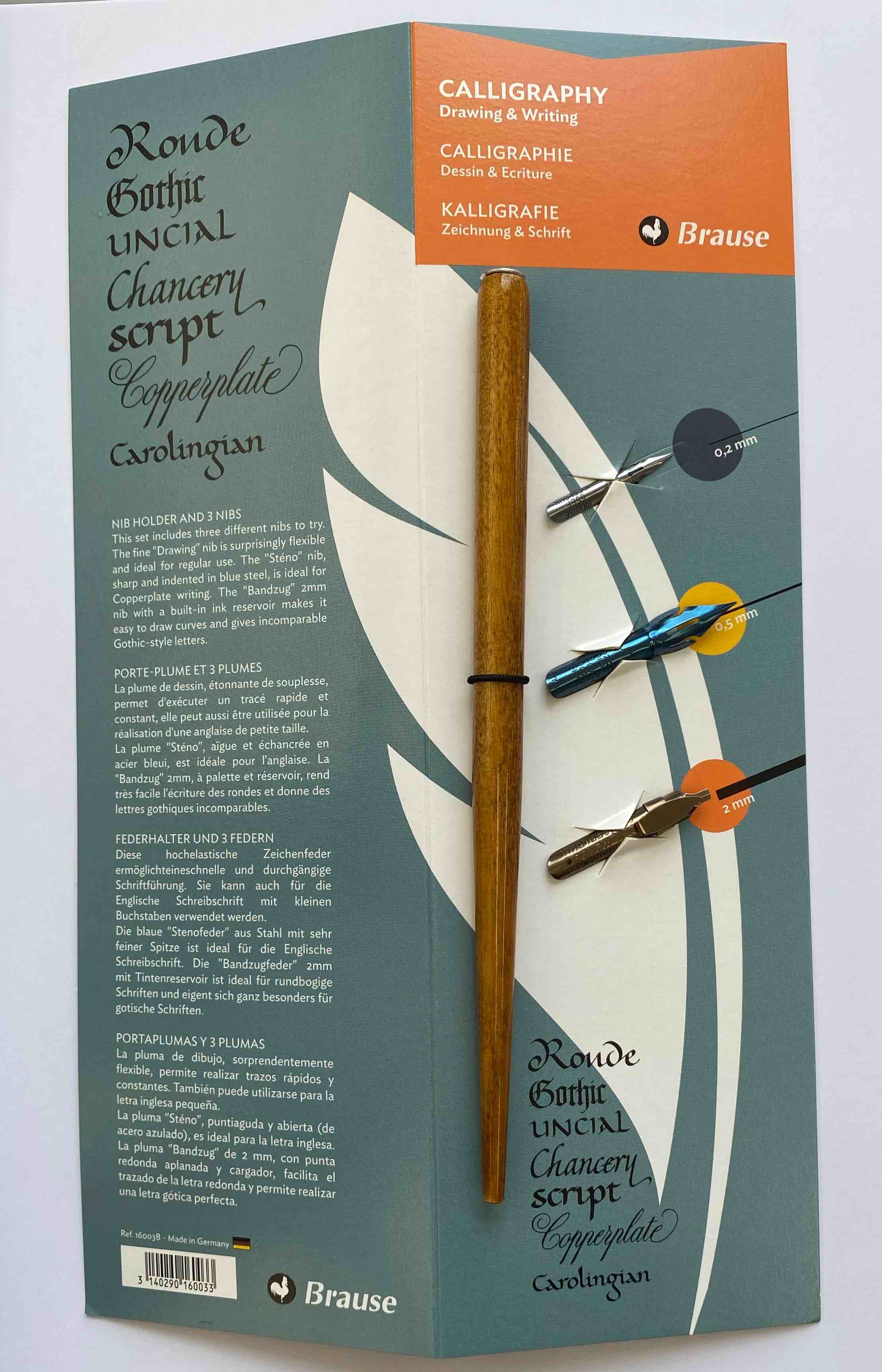 Brause Calligraphy Drawing and Writing Set - Image 2