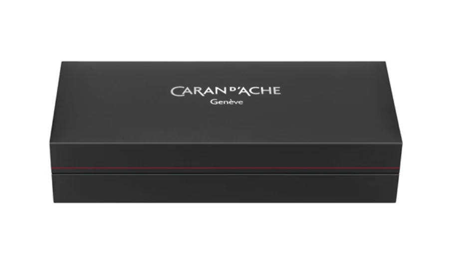 Caran d’Ache Black Ebony LÉMAN™ SLIM Fountain Pen Fine - Image 2