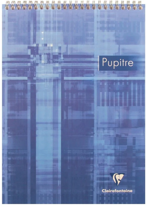 Clairefontaine Wirebound Notepad Pupitre Lined + Margin A4 160 Pages – Assorted Covers - Image 2