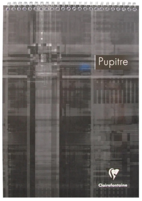 Clairefontaine Wirebound Notepad Pupitre Lined + Margin A4 160 Pages – Assorted Covers - Image 4