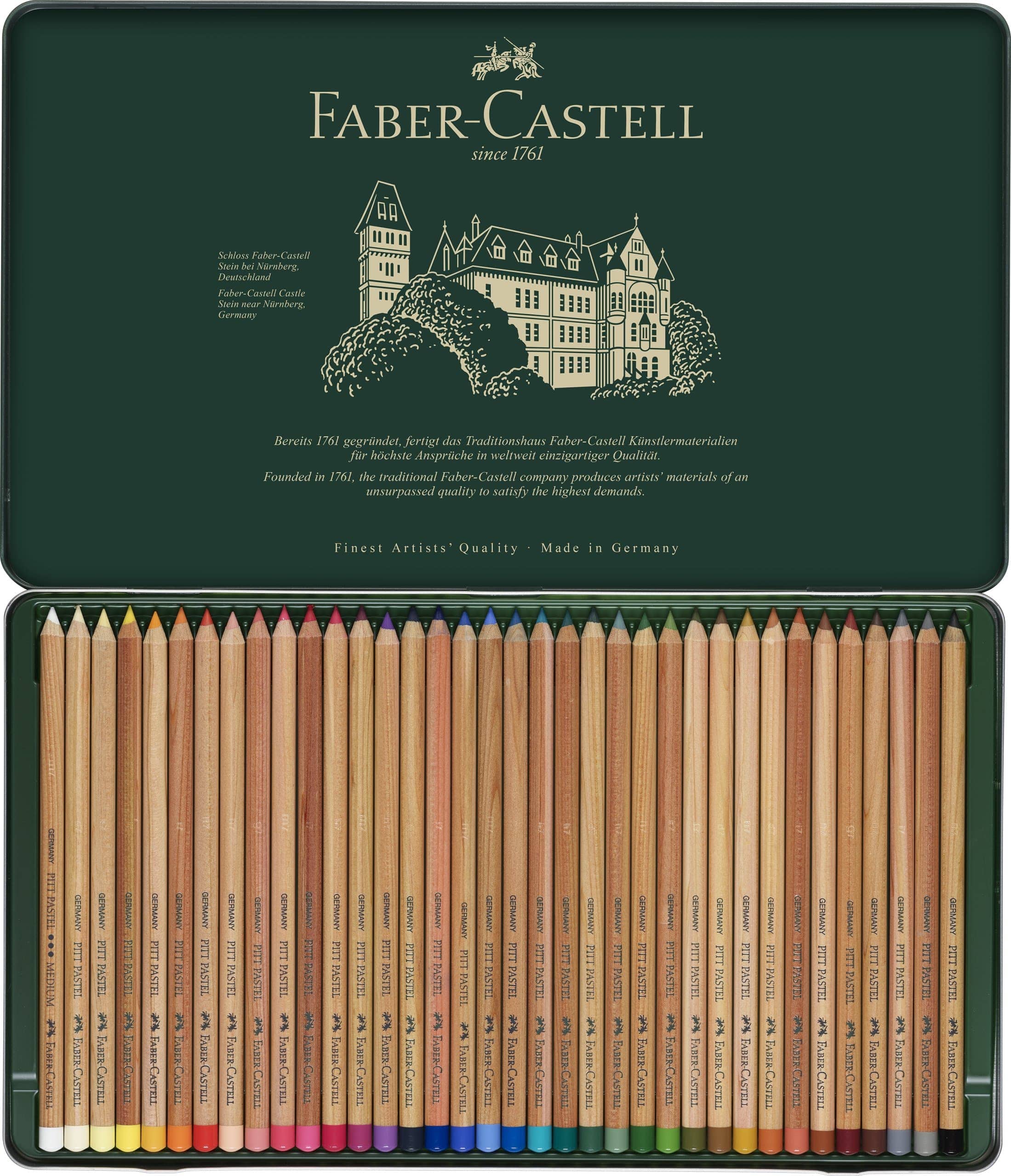 Colour Pencil Pitt Pastel Tin of 36 - Image 2