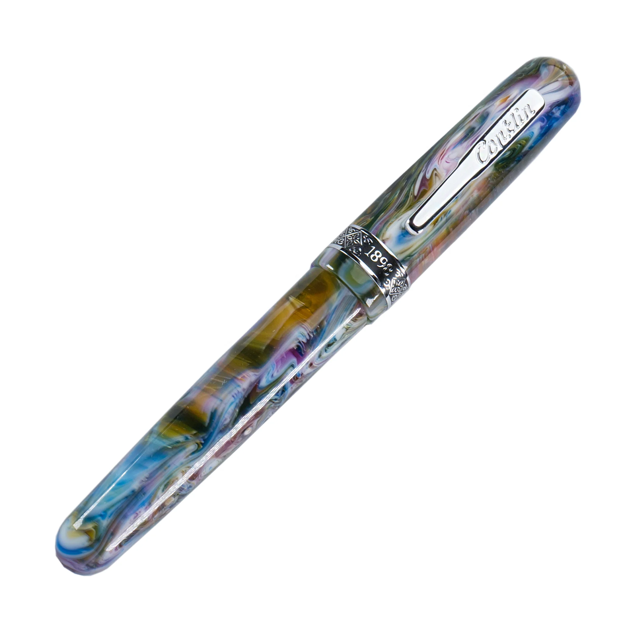 CONKLIN Duraflex (1898) Fountain Pen - Misto Green - Image 2