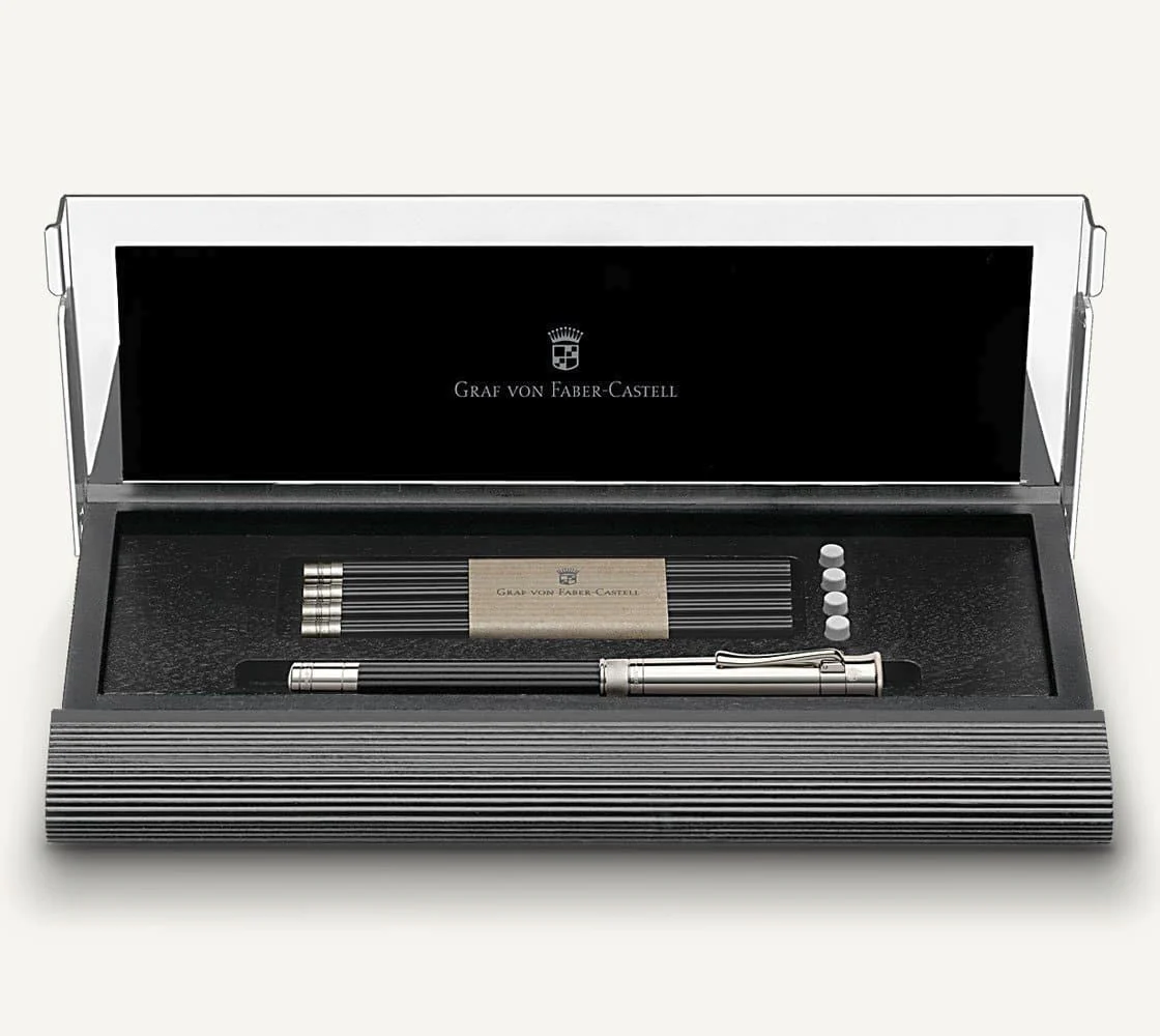 Desk set with Platinium-Plated Perfect Pencil - Image 2