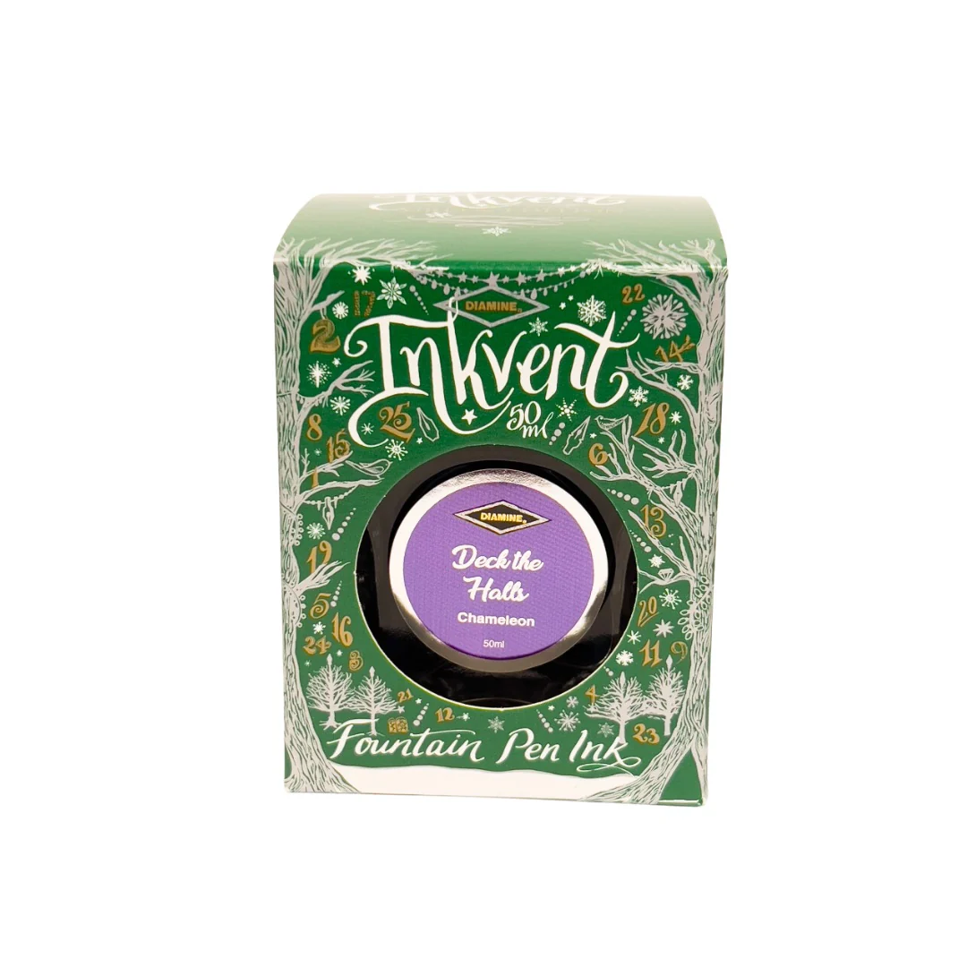 Diamine Green Edition Inkvent - Deck The Halls (50ml) - Image 2