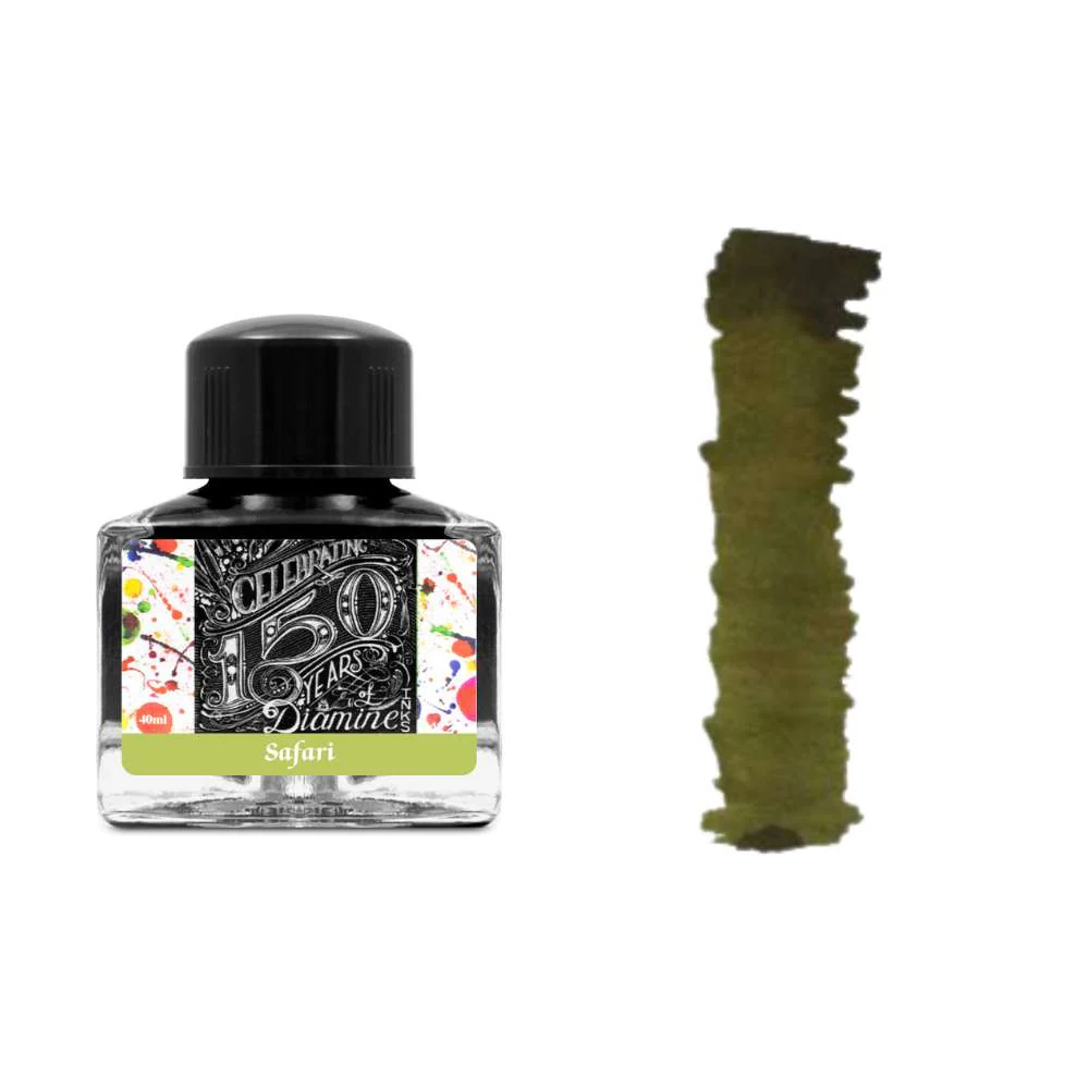 Diamine Inks 40ml Anniversary Edition Ink Bottle - Safari