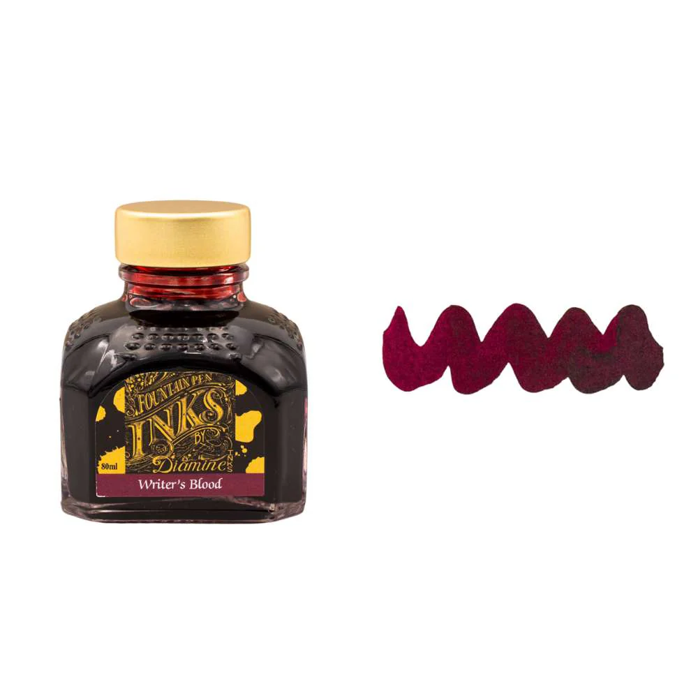 Diamine Inks 80ml Ink Bottle - Writer's Blood