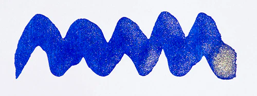 Diamine Shimmering Fountain pen Inks 50ml - Cobalt Jazz - Image 2
