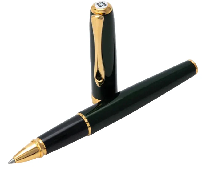 Diplomat Excellence A² Rollerball Pen - Evergreen Gold