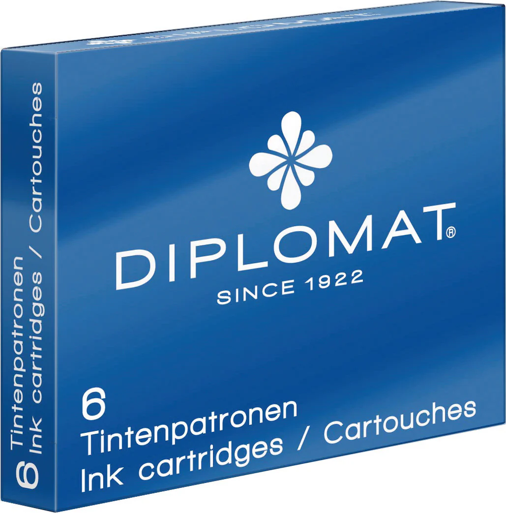 Diplomat Ink Cartridges Box of 6