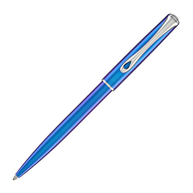 Diplomat Traveller Easyflow Ballpoint Pen Funky Blue - Image 2