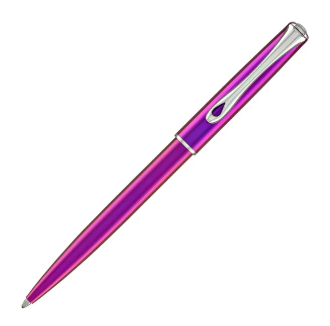 Diplomat Traveller Easyflow Ballpoint Pen Funky Fuchsia - Image 2