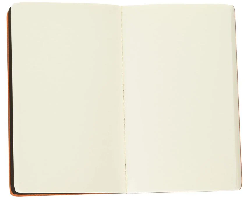 Dressco Stitched Notebook - Alezan Apricot Orange - Image 3