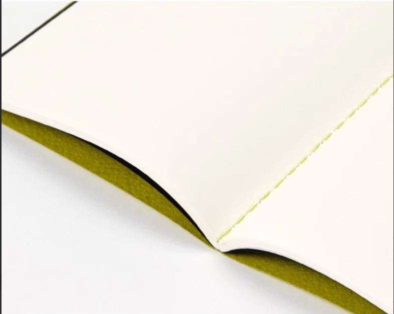 Dressco Stitched Notebook - Alezan Avocado Green - Image 2