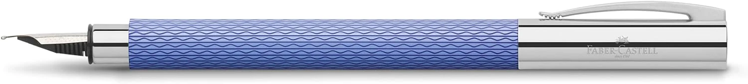 Faber-Castell Ambition OpArt Blue Lagoon Fountain Pen
