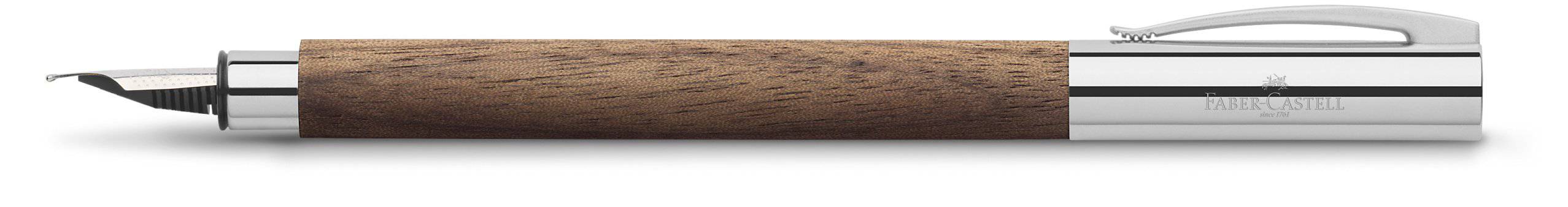 Faber-castell Ambition Walnut Wood Fountain Pen