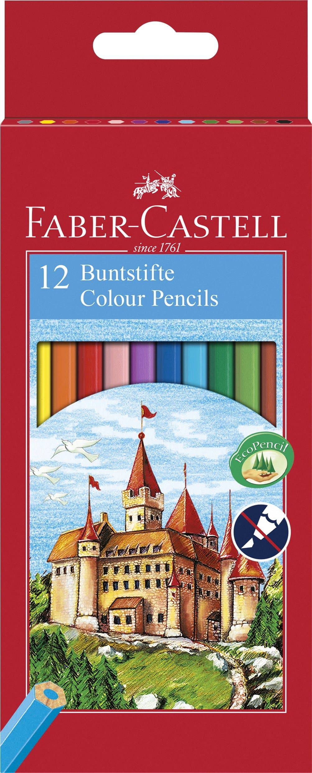 Faber-Castell Colour Eco Pencils - Box of 12