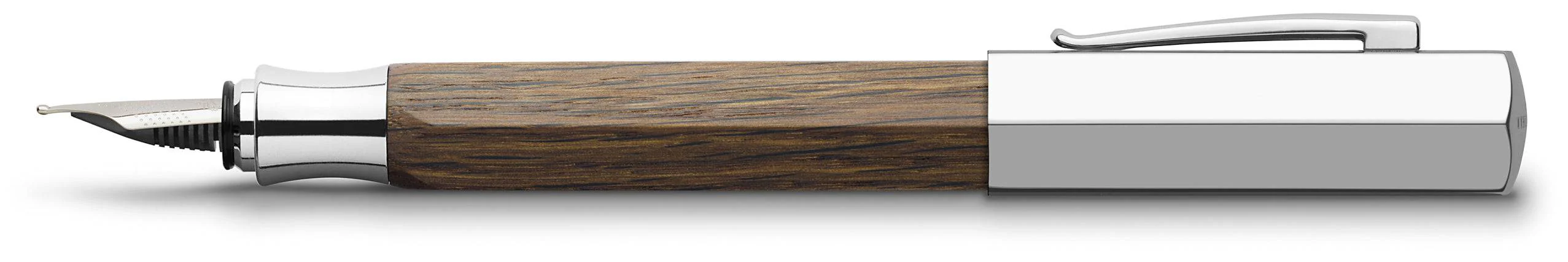 Faber-Castell Ondoro Smoked Oak Fountain Pen