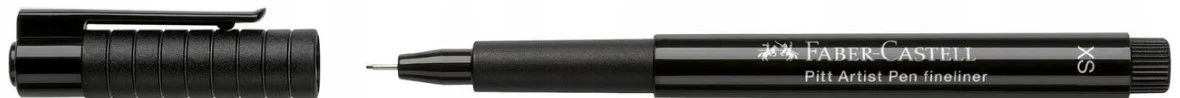 Faber-Castell Pitt Artist Pen Black Brush Calligraphy - Image 3