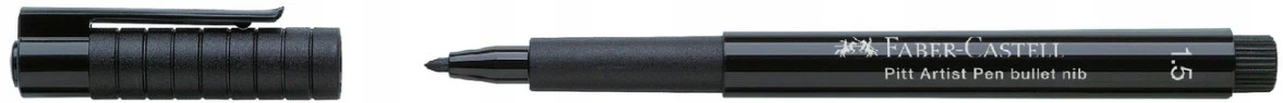 Faber-Castell Pitt Artist Pen Black Brush Calligraphy - Image 7