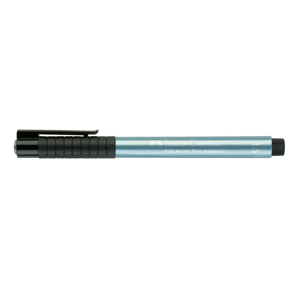 Faber Castell Pitt Artist Pen® Metallic - Blue - Image 2