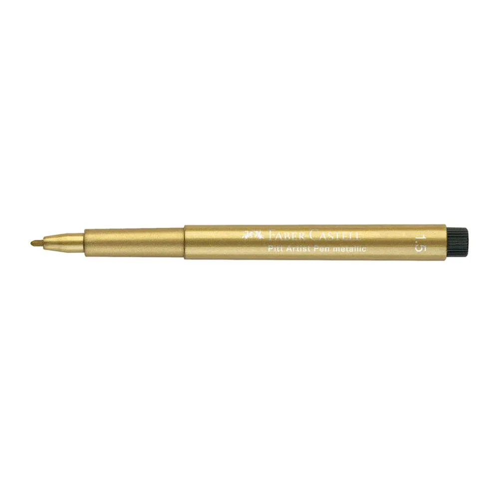 Faber Castell Pitt Artist Pen® Metallic - Gold - Image 2