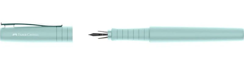 Faber-Castell Poly Ball Fountain Pen - Caribic Blue - Image 2