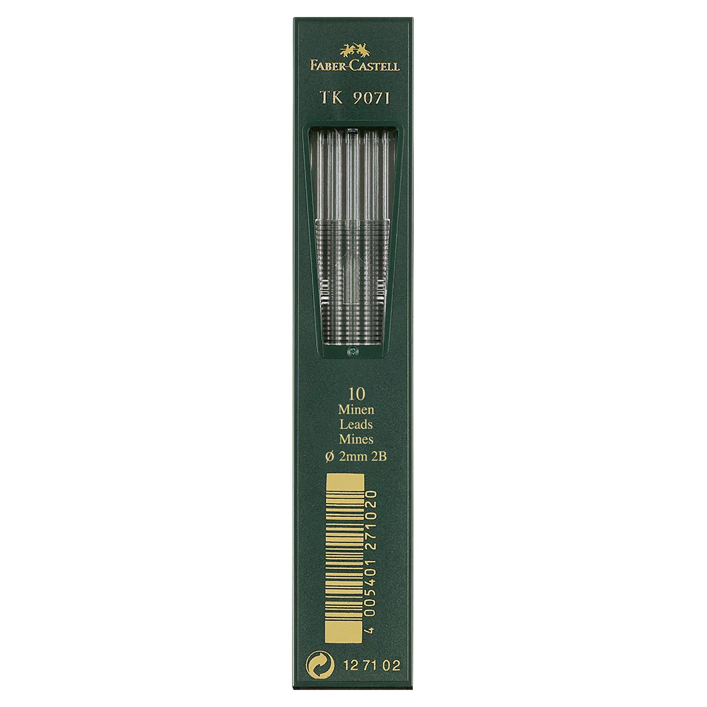 Faber-Castell TK 9071 Leads 2mm 2B