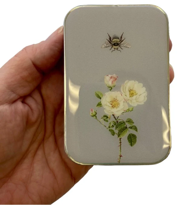 Firefly Notes - Bee and Rose Stitch Marker Tin – Large