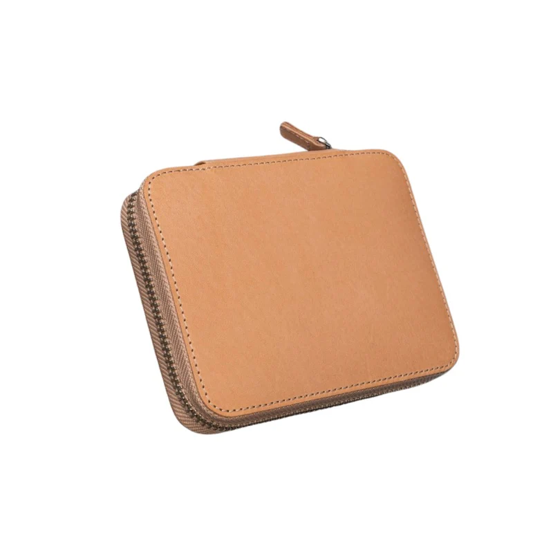 Galen Leather - Collector Pen Case for 14 Kaweco Pens - Undyed Leather - Image 2