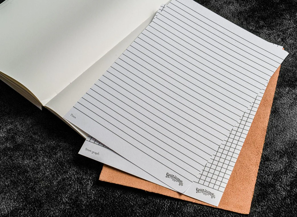 Galen Leather - Everyday Blank Notebook  400 Pages - Tomoe River Paper A5 - Image 2