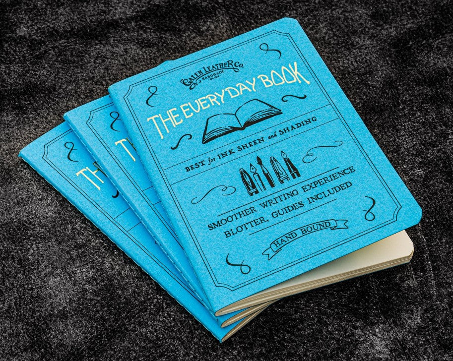 Galen Leather - The Everyday Book - Tomoe River Paper - Set of 3 - Passport Size