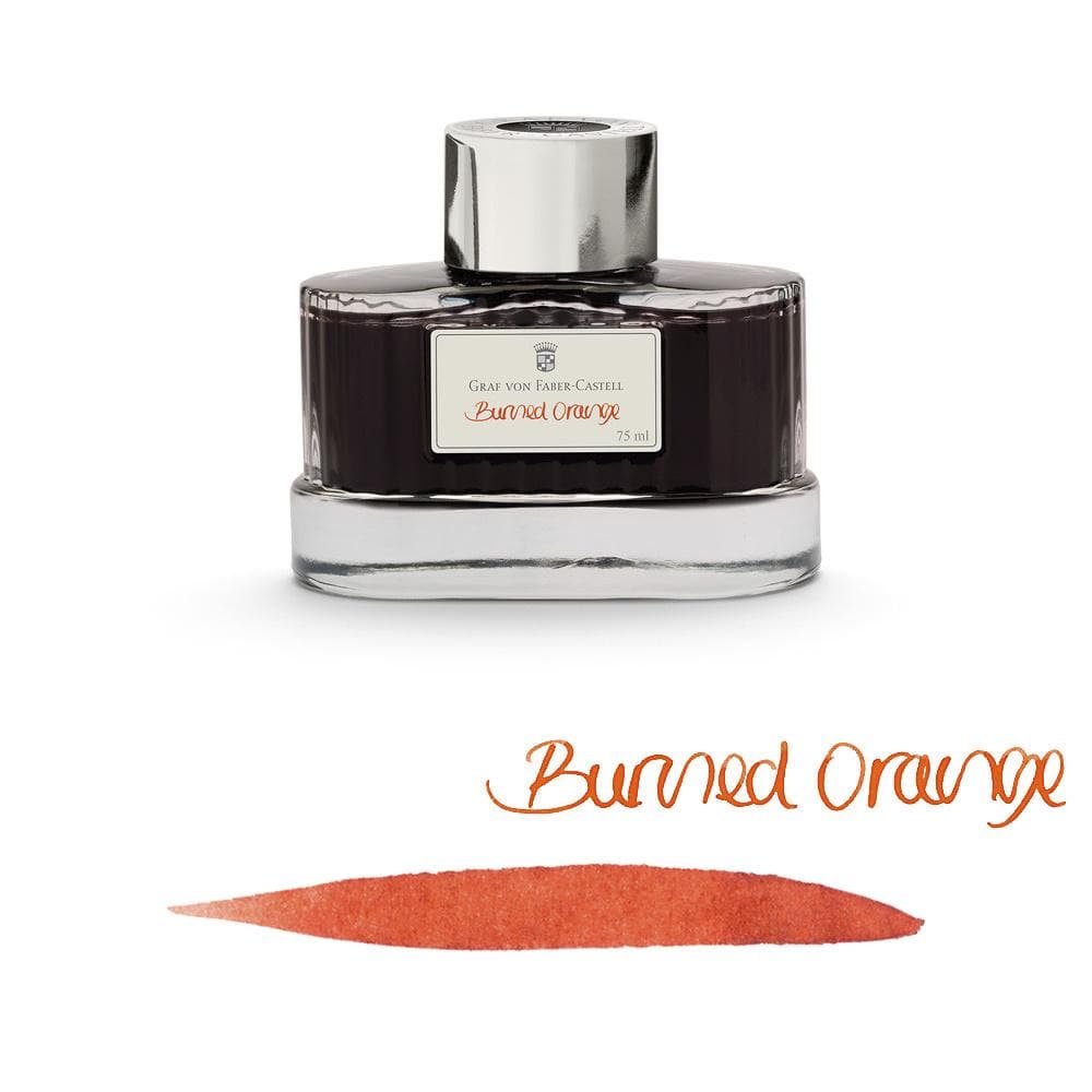 Graf Von Faber-Castell 75ml Ink Bottle - Burned Orange