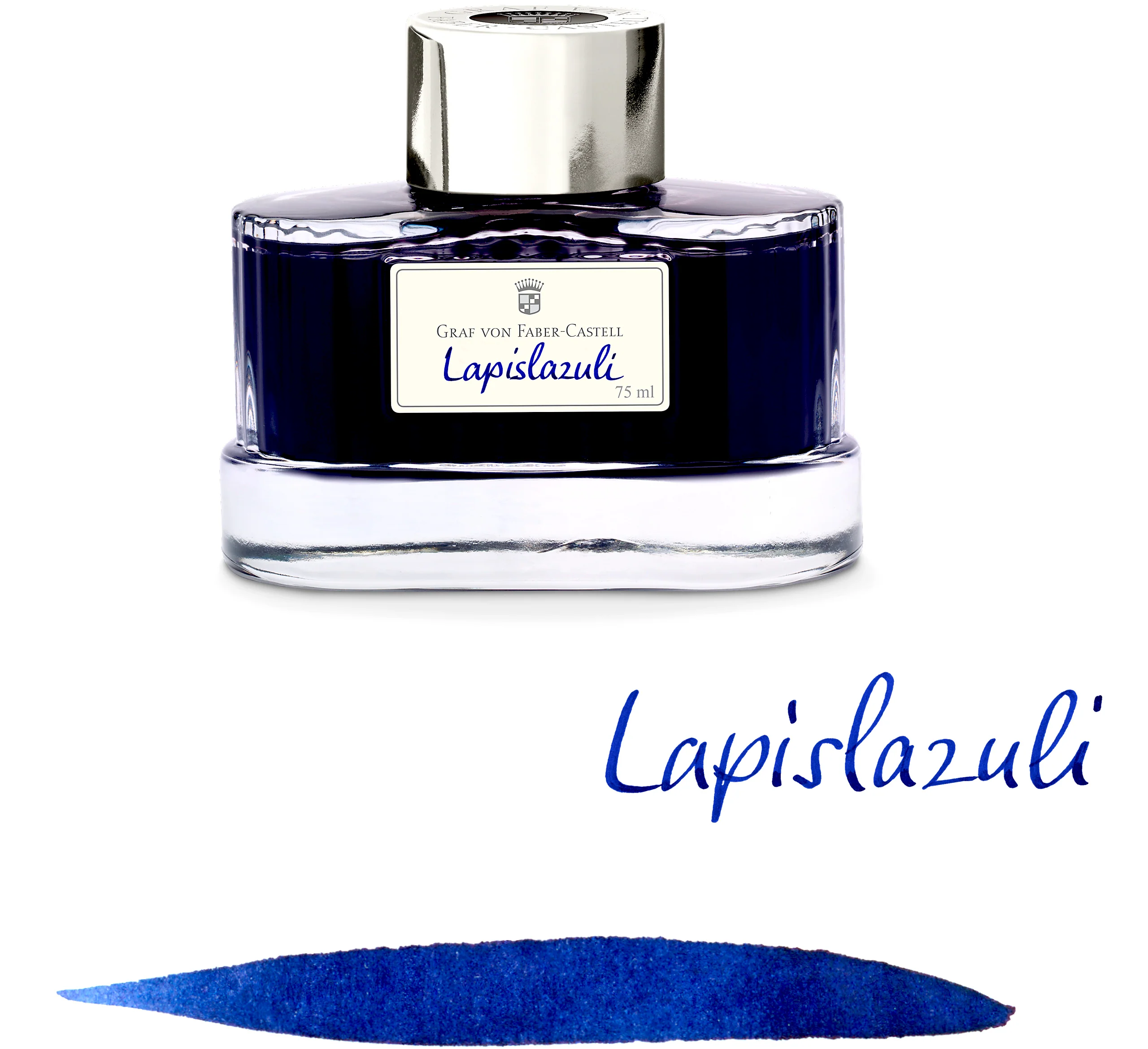 Graf Von Faber-Castell 75ml Ink Bottle - Lapislazuli - Image 2