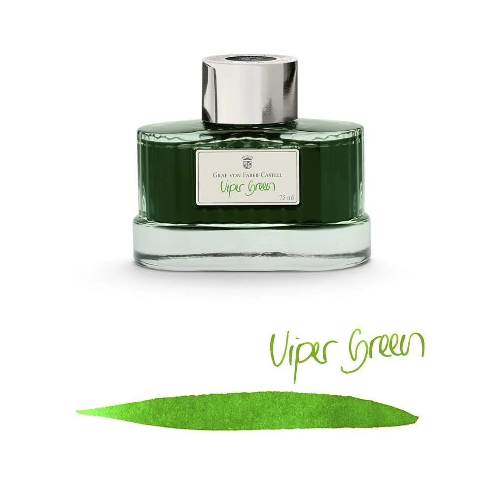Graf Von Faber-Castell 75ml Ink Bottle - Viper Green