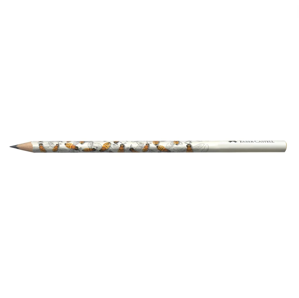 Graphite Pencil Triangular, Motif Bee