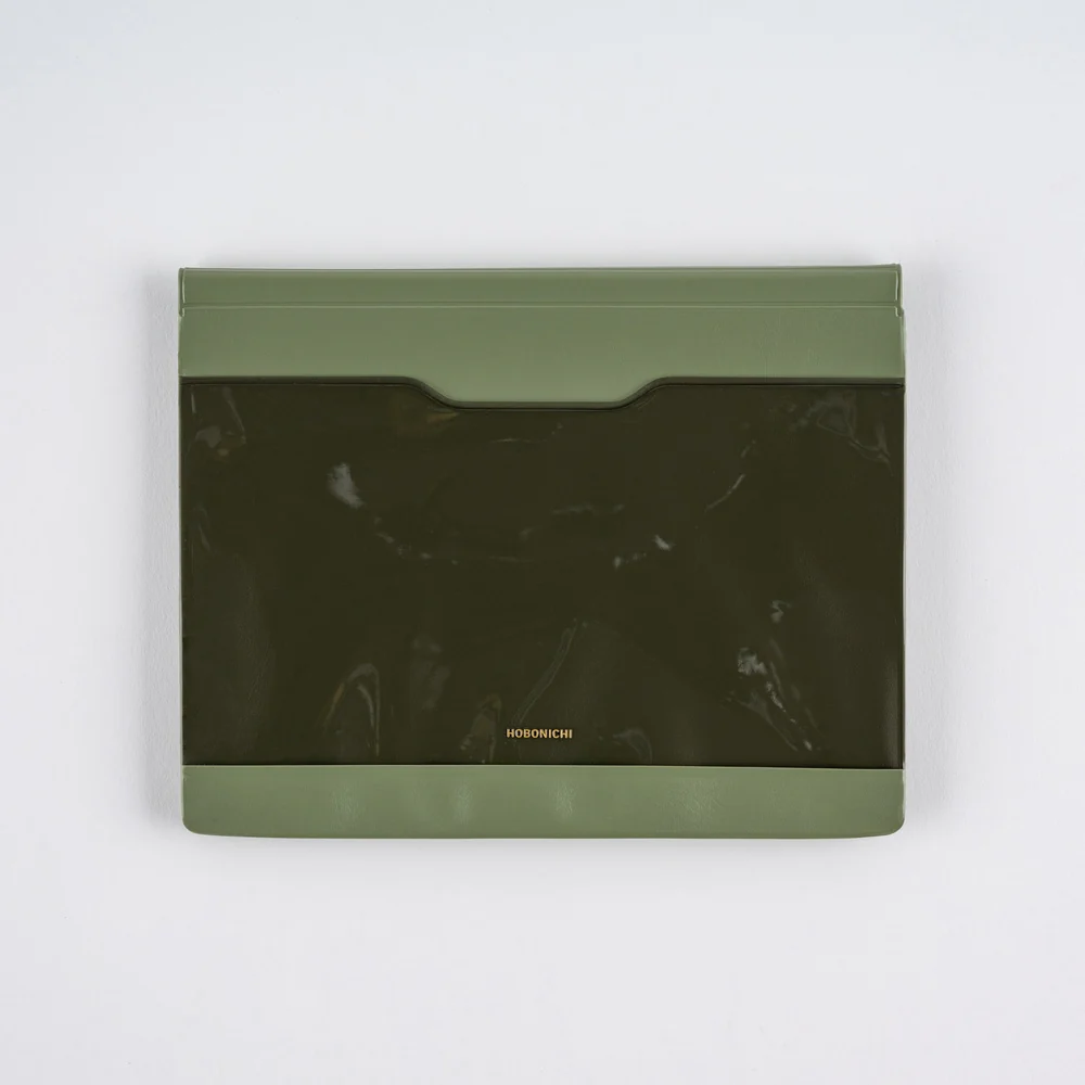 Hobonichi 2026 Alettone Document Case – A6 – Olive - Image 2