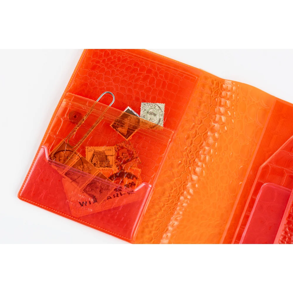 Hobonichi 2026 Beautiful People: Nothing to Hide - Orange Book Cover A6 - Image 2
