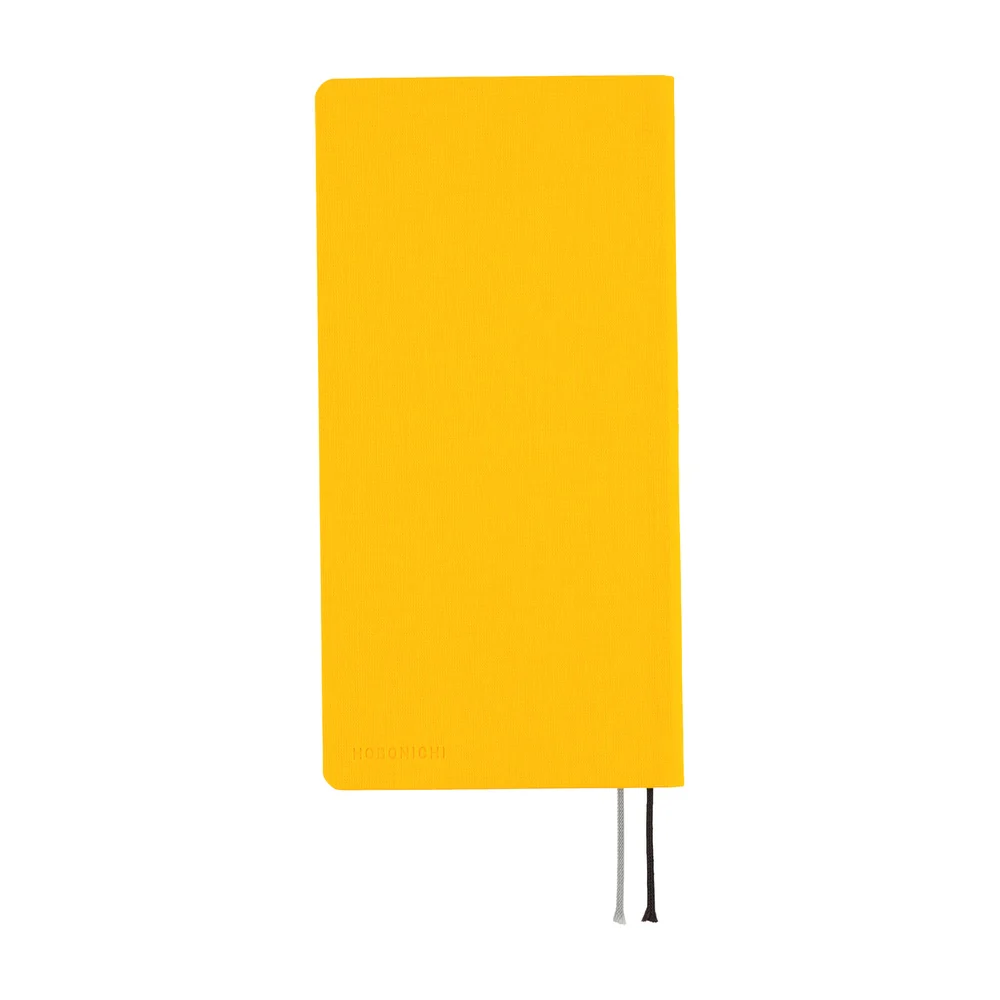 Hobonichi 2026 Colors Full Moon Yellow Journal - Mega English Tall & Slim January Start - Image 2