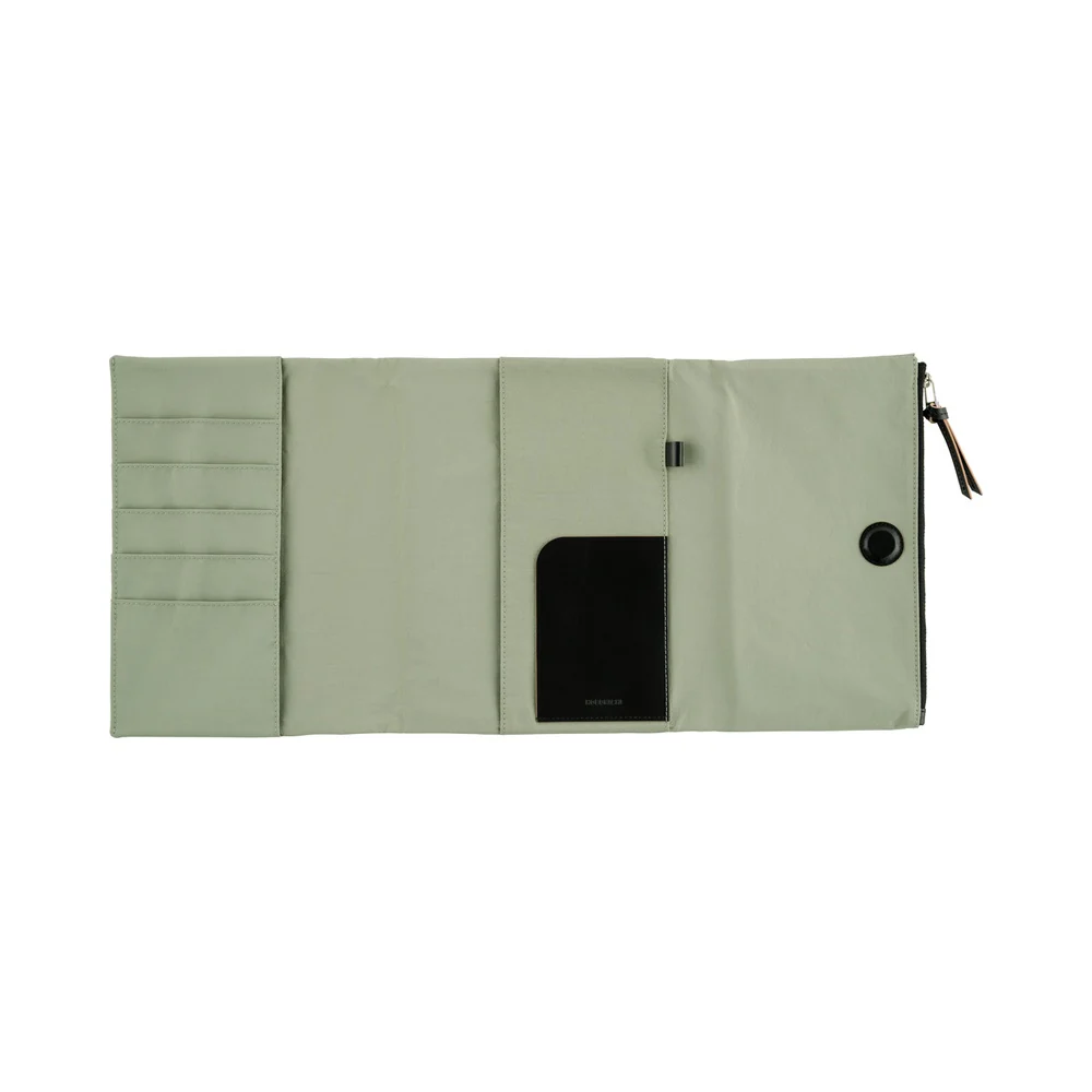 Hobonichi 2026 Cover Tragen in Oakmoss Tri-Fold with Magnetic Closure - A5 Cousin - Image 3