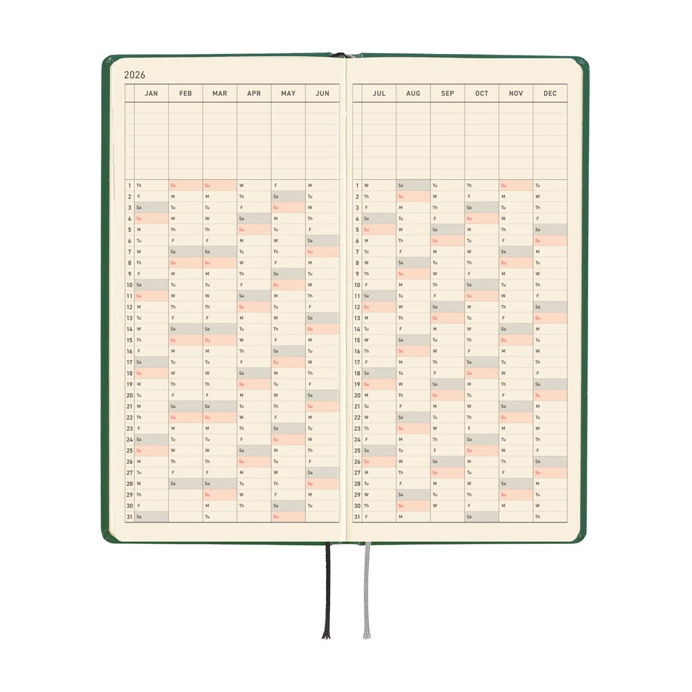 Hobonichi 2026 Iyo Okumi A Story About Me Journal - English Tall & Slim January Start - Image 5