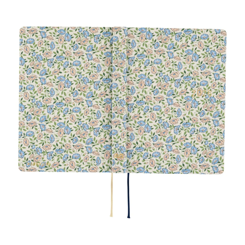 Hobonichi 2026 Liberty Fabrics Sasha Kiora Journal A6 HON - English January Start - Image 2