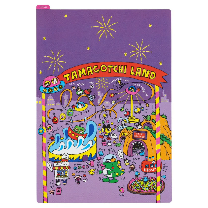 Hobonichi 2026 Pencil Board A5 – Tamagotchi "Tamagotchi Land" Limited Edition
