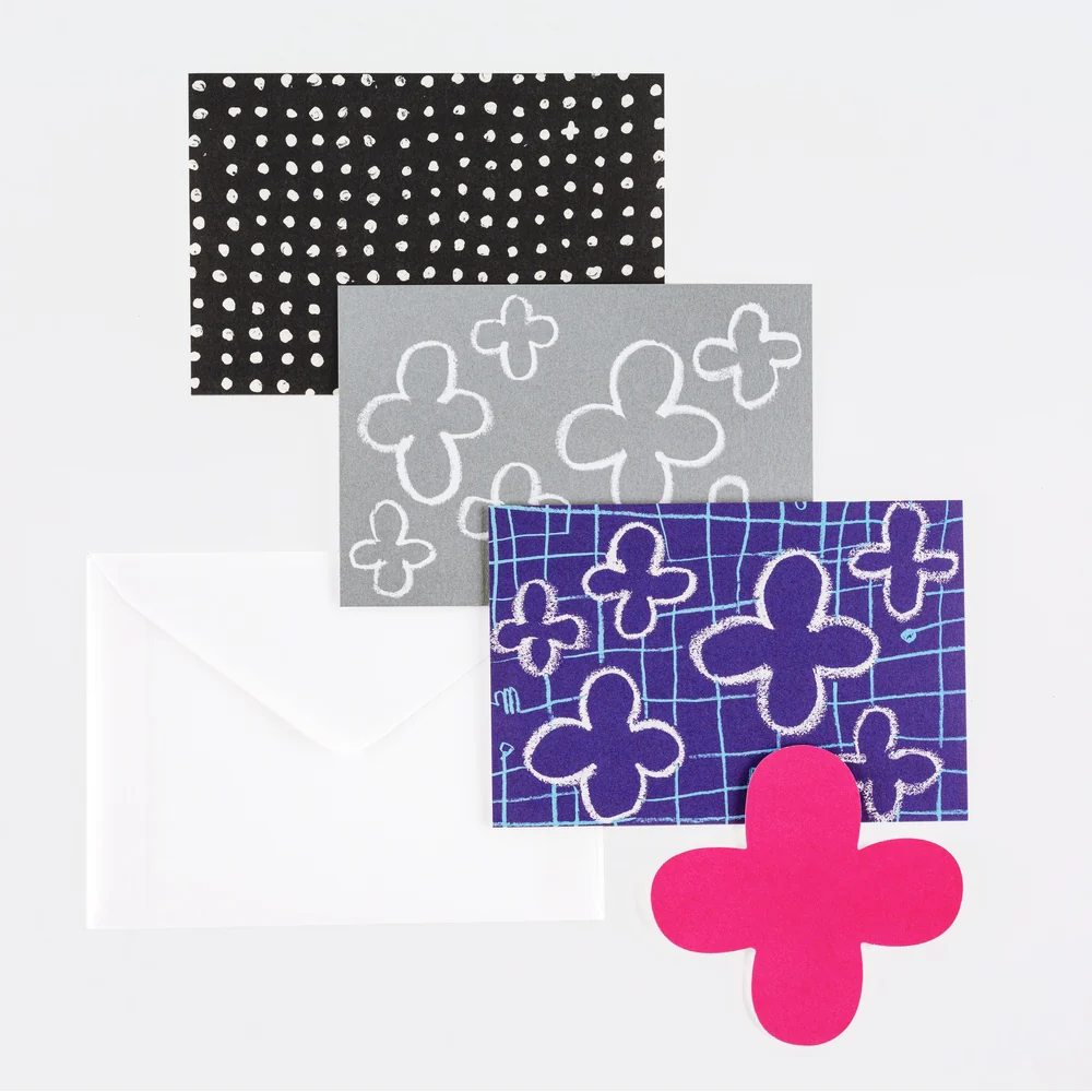Hobonichi 2026 Postcard Set – Makoto Matsubayashi Floral Collection (Set of 4)
