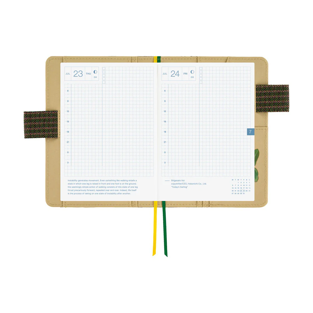 Hobonichi 2026 Tolight Garden of Botany Book Cover A6 - Image 4
