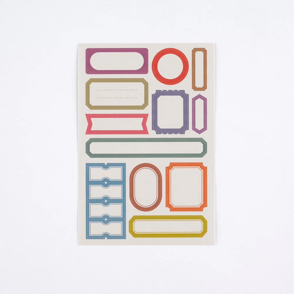 Hobonichi 2026 Tsuki no IRO Sticker Set - Schedule - Image 5