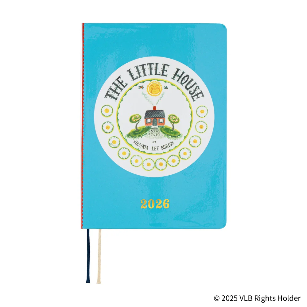 Hobonichi 2026 Virginia Lee Burton The Little House Journal A6 HON - English January Start