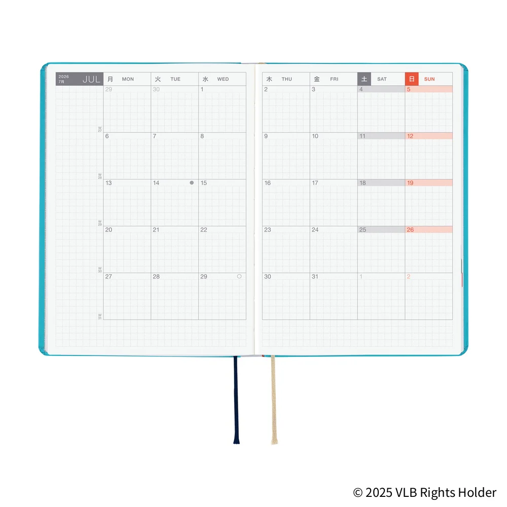 Hobonichi 2026 Virginia Lee Burton The Little House Journal A6 HON - English January Start - Image 3
