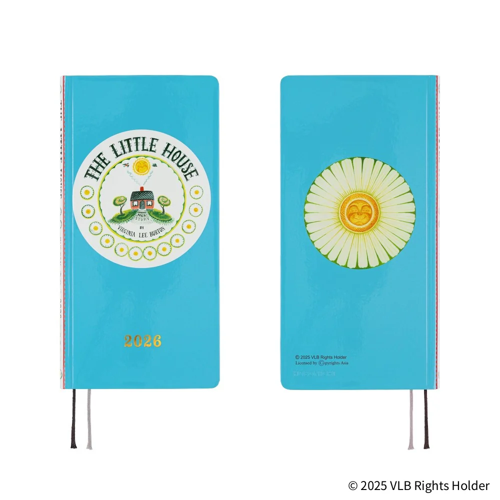 Hobonichi 2026 Virginia Lee Burton The Little House Journal - English Tall & Slim January Start