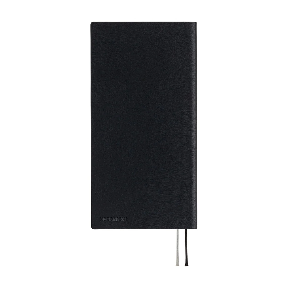 Hobonichi 2026 White Line Black Journal - English Tall & Slim January Start - Image 2
